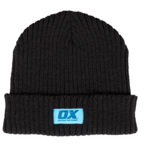 OX Beanie Gebreid - Zwart